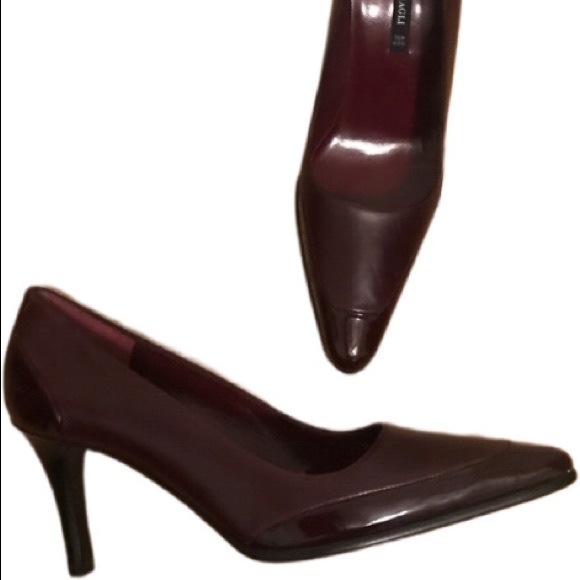 Bruno Magli NWOT deep wine/oxblood pumps.
